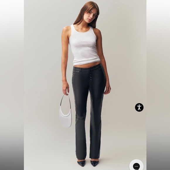 Guizio Pants - Women's Black Straight Leg Pants